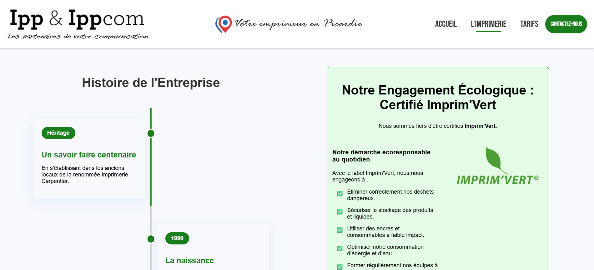Page info ipp